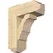 Ekena Millwork Balboa Craftsman Rough Sawn Bracket w/ Offset Brace, Douglas Fir, 8"W x 20"D x 24"H BKT0806X20X24BOA04RDF - alternate 1